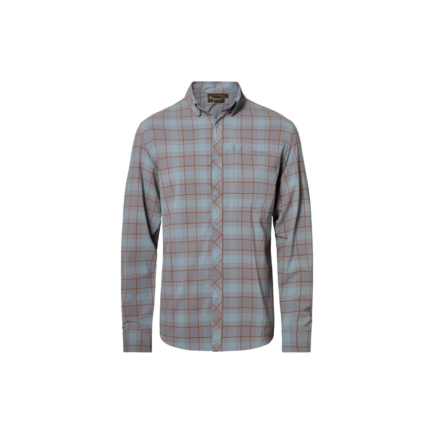 Koszula Outdoor L/S - 5222 Aqua Grey - L