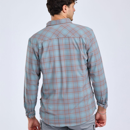 Koszula Outdoor L/S - 5222 Aqua Grey - L