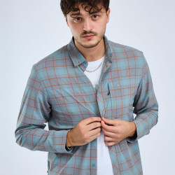 Koszula Outdoor L/S - 5222 Aqua Grey - L