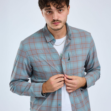 Koszula Outdoor L/S - 5222 Aqua Grey - L