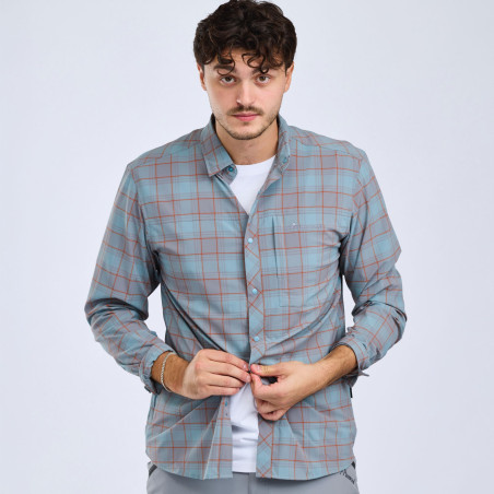 Koszula Outdoor L/S - 5222 Aqua Grey - L