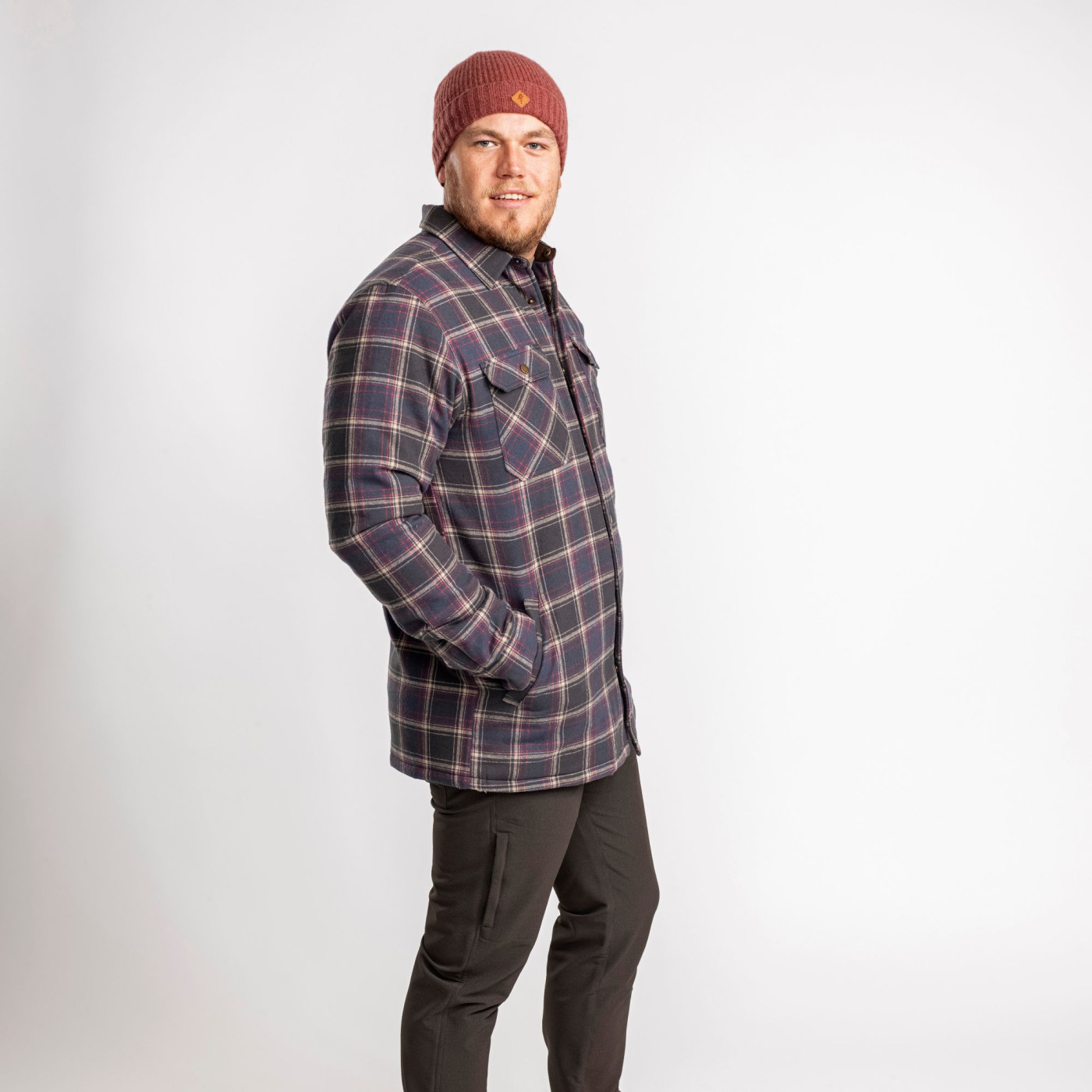 KOSZULA PINEWOOD® FINNVEDEN CHECKED PADDED 5008
