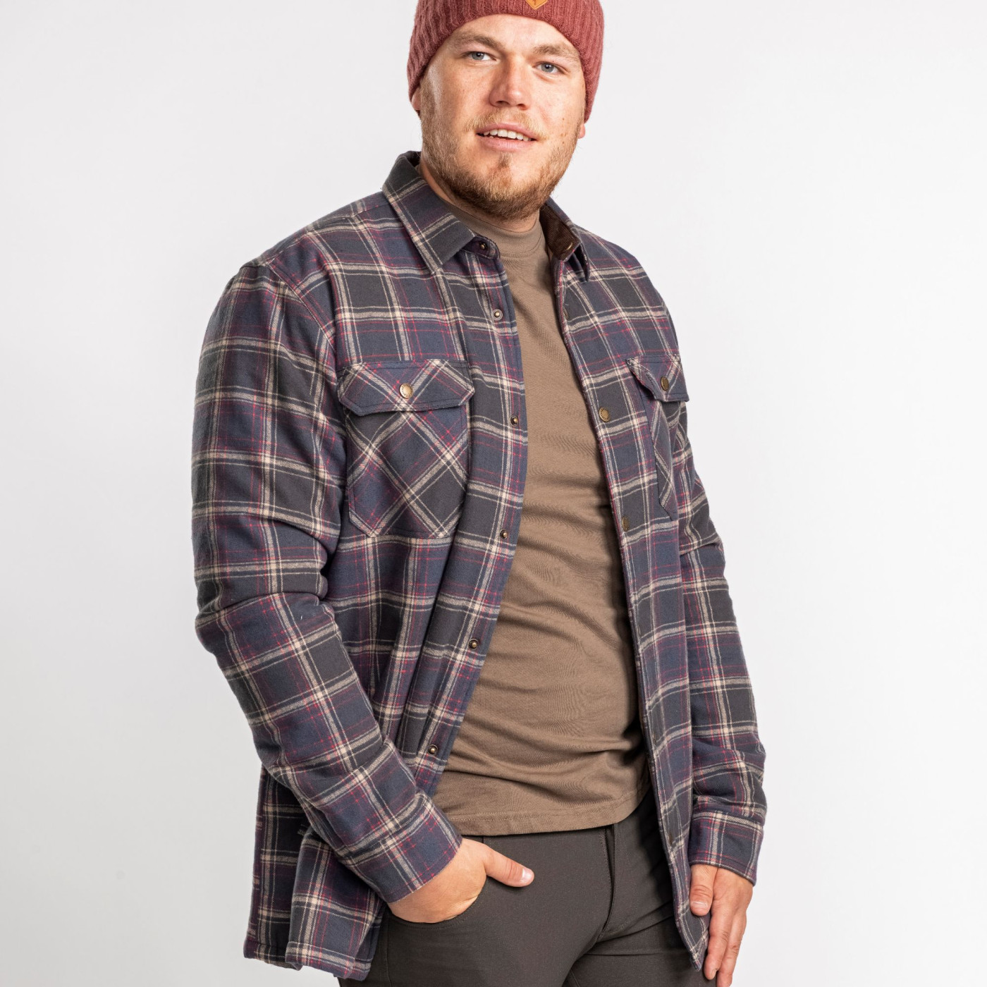 KOSZULA PINEWOOD® FINNVEDEN CHECKED PADDED 5008