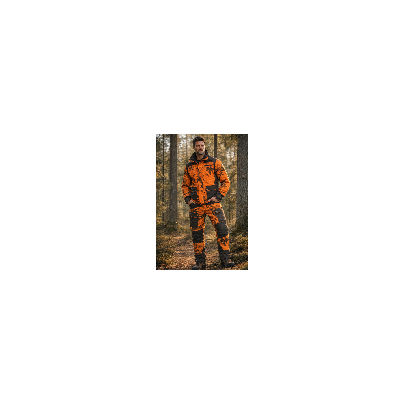 SPODNIE PINEWOOD® - WOLF LITE KAMUFLAŻ 5702