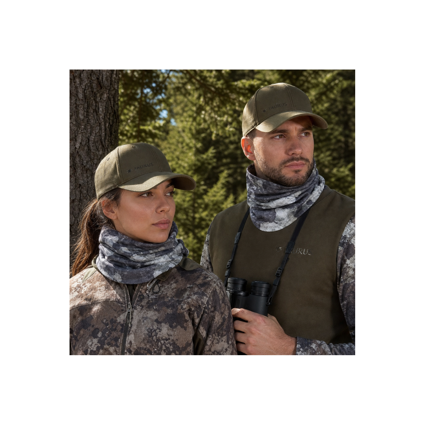 Komin ocieplany unisex TAURUS - DEER ORANGE