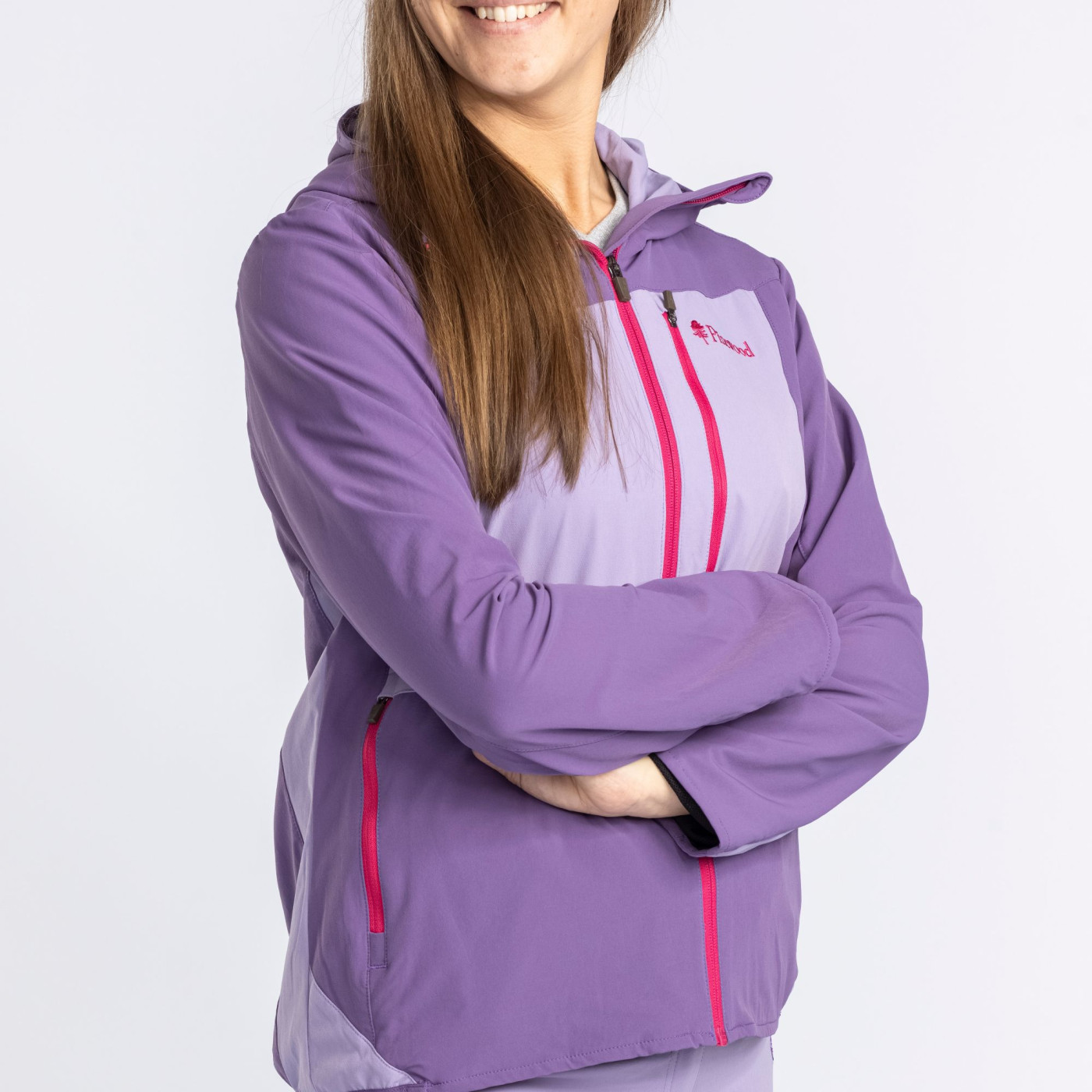 Kurtka damska Abisko Light Stretch 3210-L.LILAC/LILAC-M