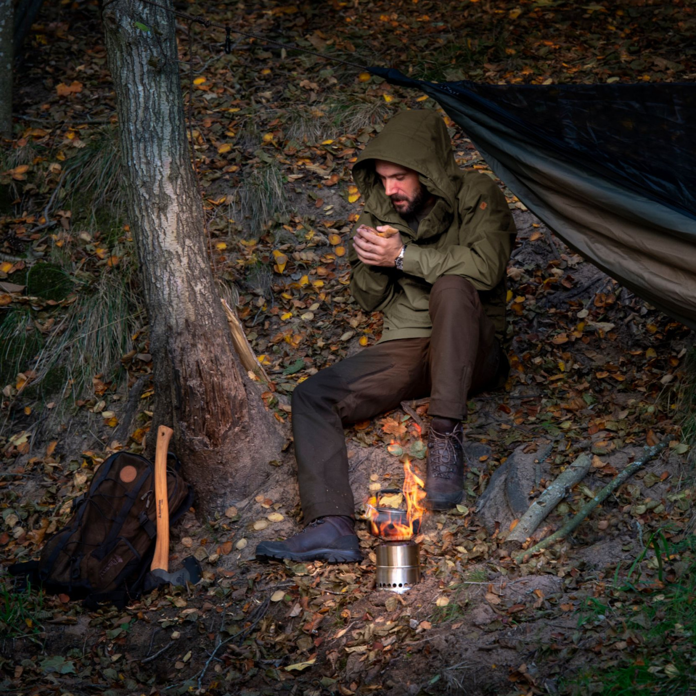 KURTKA PINEWOOD® - TIKANNI ANORAK TC STRETCH 5095