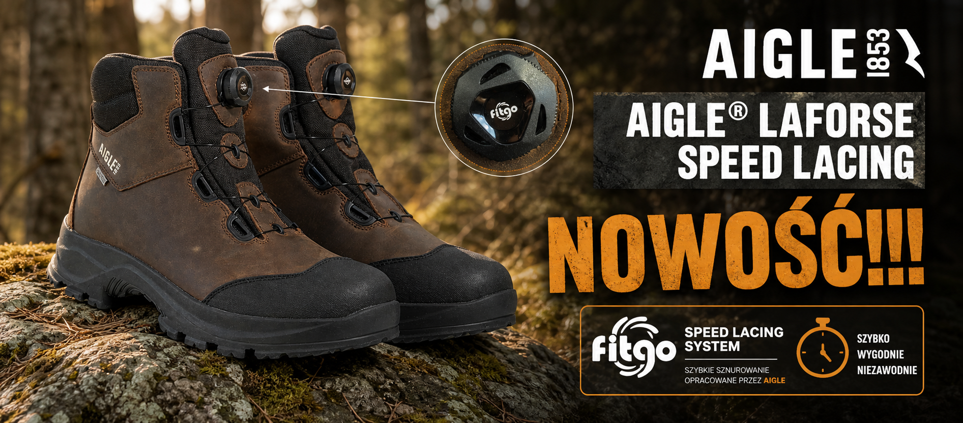 AIGLE buty